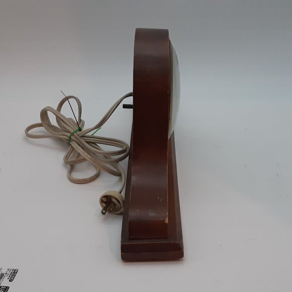 Vintage Windsor Wood Mantle Clock by Smiths of England - Picture 7 of 10